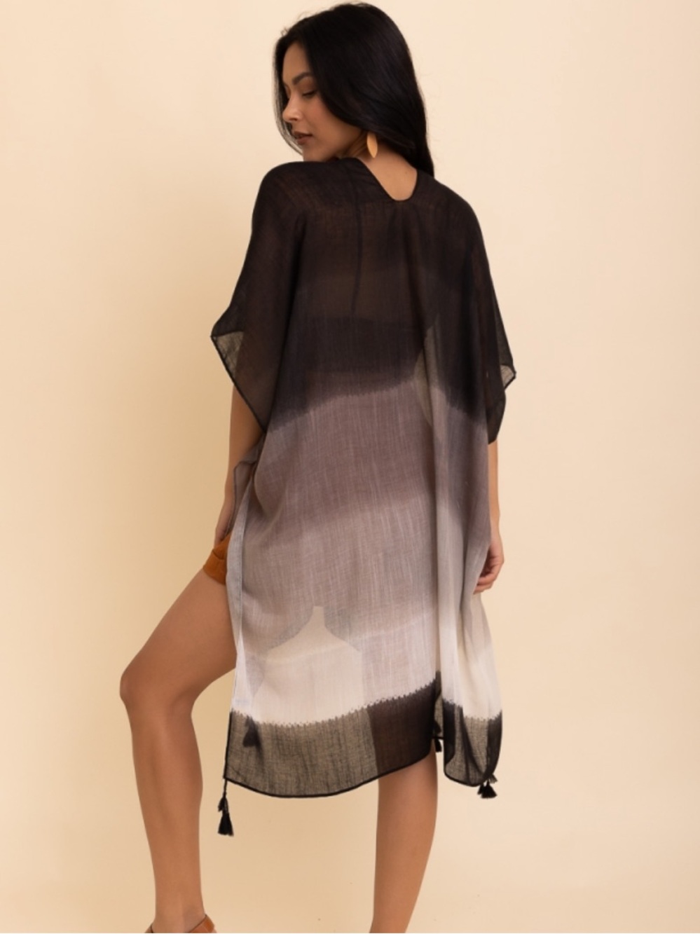 Ombré Summer Kimono - Picture 3 of 3